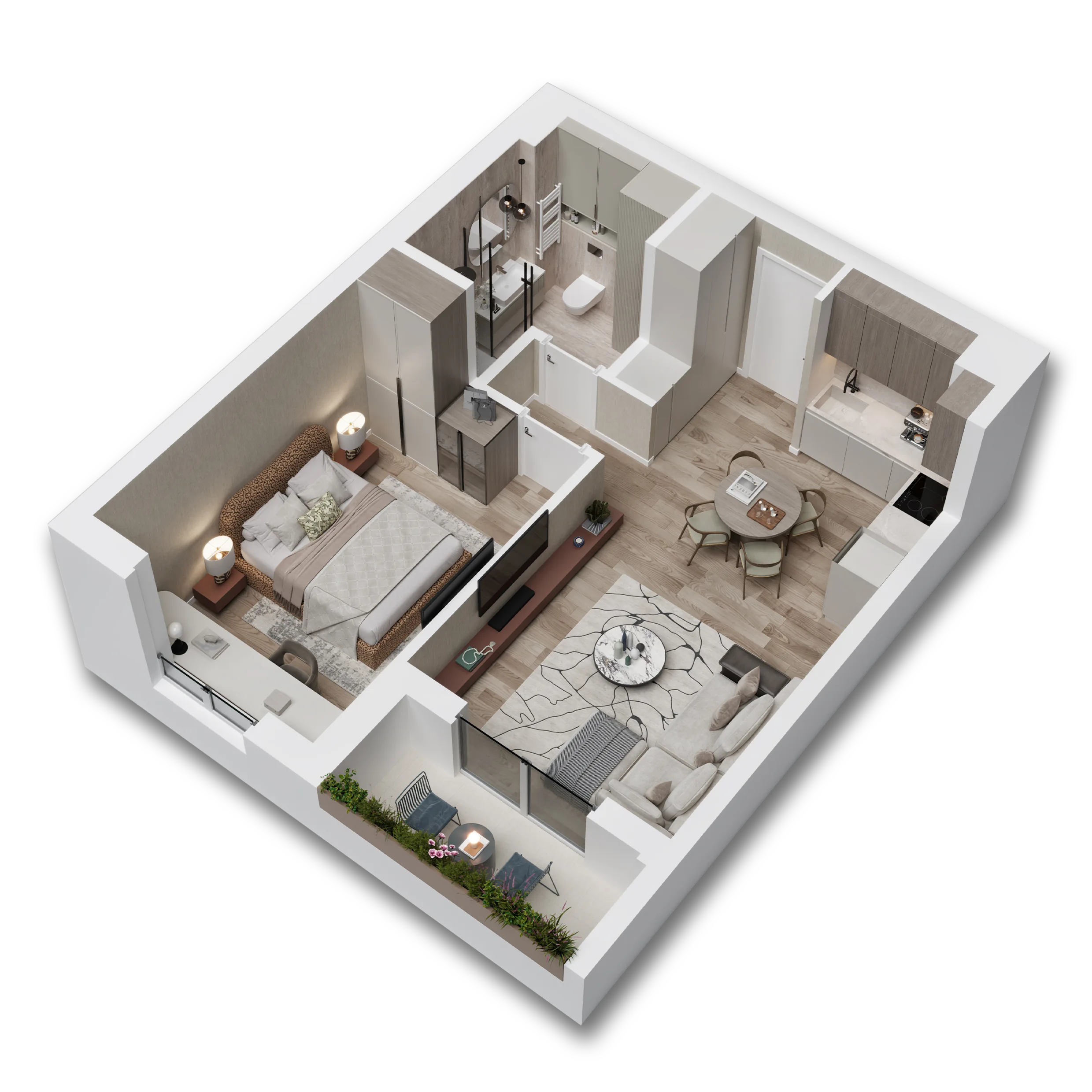 3D — POSLOVNI APARTMAN 1-P7
